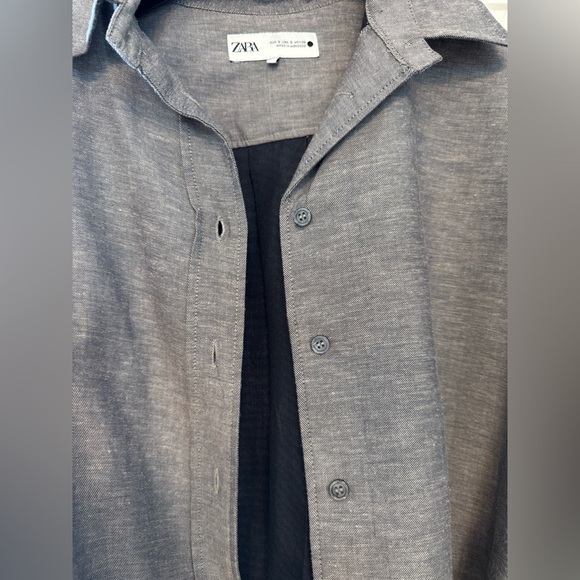 Zara Charcoal Women's shirt - Picture 3 of 3